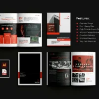 I will design a creative brochure